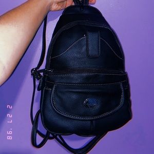 Black Small Backpack